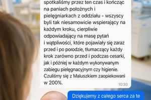 Rozmowa w szpitalu.